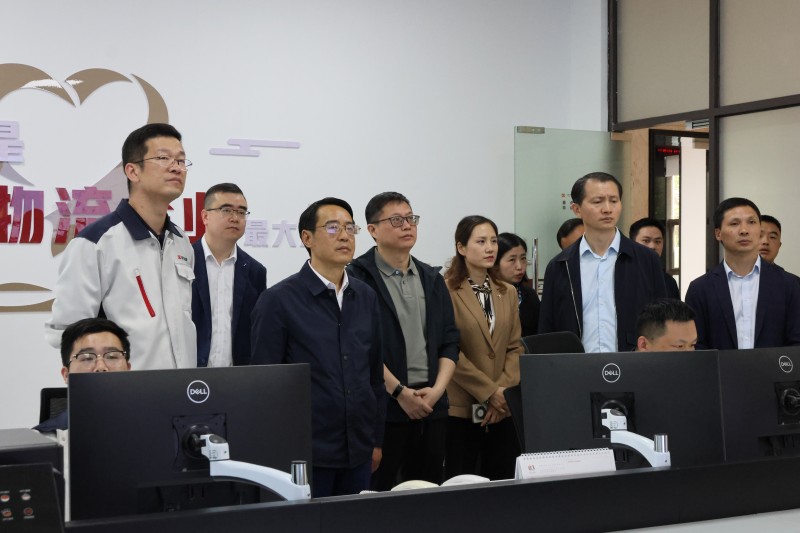 嘉兴市市委副书记、社工部部长帅燮琅一行莅临宇石调研指导_ng28南宫娱乐官网官网